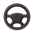 thumbnail image 3 of Daiia Orchids Flowers Steering Wheel Cover Auto Steering Wheel Covers Breathable Anti-Slip Steering Wheels Car Interior Decor Accessories for Men Women Universal 15 Inch, 3 of 8
