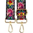 thumbnail image 4 of SURJDE Crossbody Strap for Purses Replacement Adjustable Guitar Multicolor Style Handbag Straps, Flower, Large, Thermal, 4 of 4