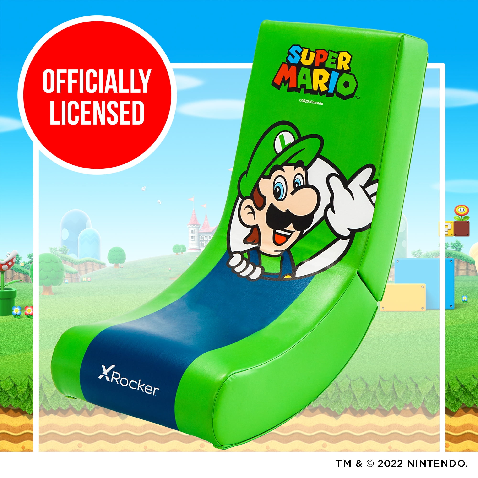 Chaise gaming X-rocker Siège gaming X Rocker Super Mario Officiel