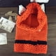thumbnail image 4 of Conjunto de gorro de zorro de lana tejido, bufanda de invierno para niños, color liso, 4 of 4