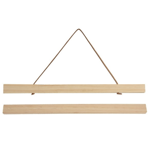 Colgador magnético de madera Sincero para carteles de bricolaje 40x2,1 CM