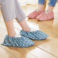thumbnail image 3 of 6 Paires de Couvre-Chaussures Réutilisables en Tissu Couvre-Chaussures Lavables, 3 of 5