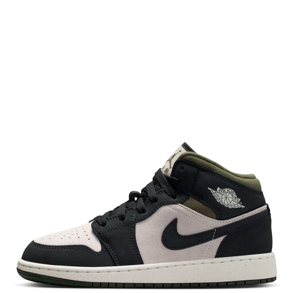 Big Kid's Jordan 1 Mid SE LT Orewood Brn/Off Noir (HV4399 102) - 6.5