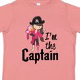 thumbnail image 4 of Inktastic I'm the Captain Pirate Girl Girls Toddler T-Shirt, 4 of 5