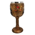 thumbnail image 2 of Atlantic Collectibles Ancient Egyptian God Of Chaos And Desert Seth 6oz Resin Wine Goblet Chalice With Stainless Steel Liner, 2 of 3