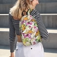 thumbnail image 5 of Lsque Butterflies2 Pattern Canvas Daypack, Durable Backpack, High-quality Versatile Backpack,Vintage Compact Backpack-Medium, 5 of 6