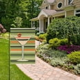 thumbnail image 2 of Yayeee Garden Flag 28" x 40" Double Sided Outdoor Yard Lawn Holiday Decorations, Orange Martini, 2 of 6