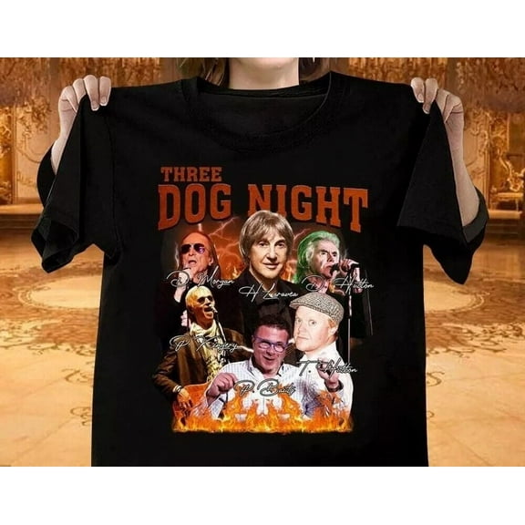 Three Dog Night Band In Tour T-Shirt or Hoodie, fan gift