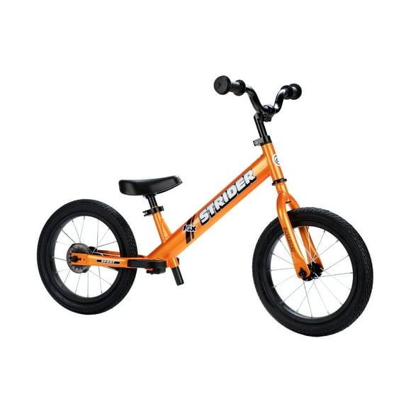 Strider - Vélo d'Équilibre 14x - Kit de Conversion de Pédale Vendu Séparément - Mandarine