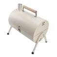 thumbnail image 1 of Barbecue Portable à Charbon Double Face, Compact et Stable, avec Cheminée pour Barbecue et Camping, 1 of 7