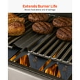 thumbnail image 6 of KFFKFF Porcelain-Enameled Steel Flavorizer Bars, 15-inch Grill Replacement Parts, Compatible with Spirit I & II 200 Series Grills, Including Models E-210, E-220, S-210, 3-Pack, 6 of 9