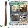 thumbnail image 2 of SN SKENNOVA Coconut Leaf Stick Broom, 32-Inch Handmade Outdoor Sweeper for Yard, Patio, Garden, 2 of 8