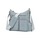 thumbnail image 1 of Bolso bandolera de nylon multicompartimento para viajar, comprar, correr y uso diario, 1 of 3