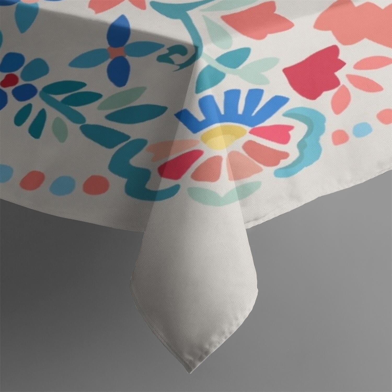 Rectangle Waterproof Tablecloth Graffiti Bosch Reusable Indoor/Outdoor Durable Table Cover for Kitchen and Dining Room 60 Inch X 102 Inch