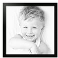 thumbnail image 2 of ArtToFrames 20" x 20" Black Picture Frame, 20x20 inch Black MDF Poster Frame (WOM-4267), 2 of 8