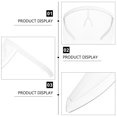 thumbnail image 2 of KONTONTY 1Pack Night Anti-glare Visor White PC Effective for Outdoor Use, 2 of 8