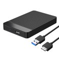 thumbnail image 1 of HDD Case Caddy Box Velocidad 2 5 Pulgadas 6Gbps SATA Al Adaptador USB 3.0 Tipo C, 1 of 9