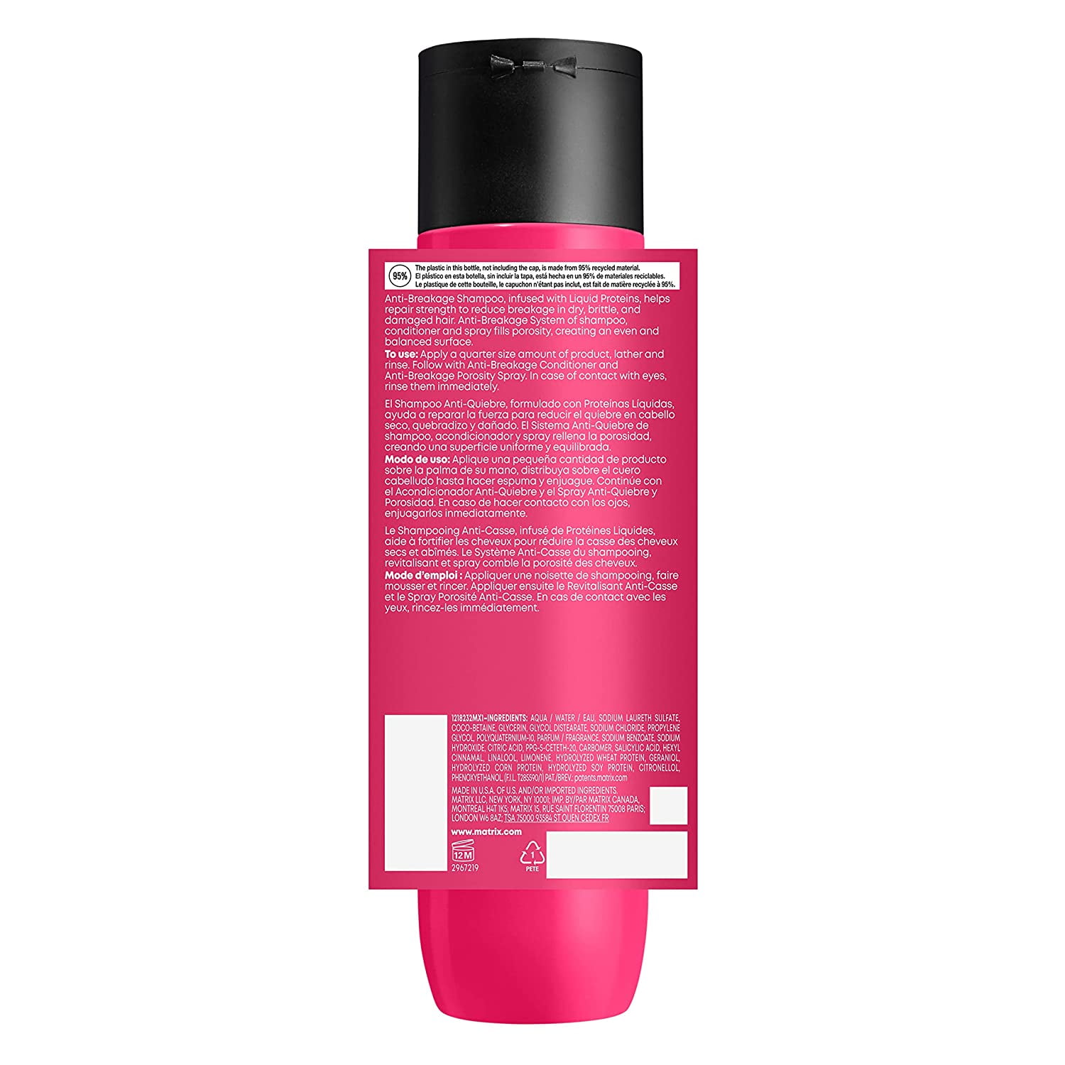 Matrix Total Results Instacure Anti-Breakage Shampoo 10.1oz Matrix Total Results Instacure Anti-Breakage Shampoo 10.1oz