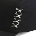 thumbnail image 3 of Decodeary Stay Stylish With Adjustable Ring Baseball Cap Any Occasion Cap With Rings Hat On Or Off Duty Match Style Party Pink 1Set, 3 of 6