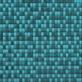 thumbnail image 1 of Ahgly Company Machine Washable Indoor Square Transitional Dark Turquoise Green Area Rugs, 6' Square, 1 of 7