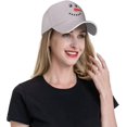 thumbnail image 3 of Snowman Face Hat Adjustable Funny Sandwich Baseball Cap Curved Visor Men Women, 3 of 6