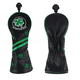 thumbnail image 2 of Funda protectora para palos de golf, funda para cabeza de palo, funda de madera con forma de trébol de cuatro hojas, funda semicircular recta, 2 of 6