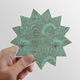 thumbnail image 1 of Calcomanías solares de vinilo Unbranded Dibujo abstracto azul peces plantas 10cm, 1 of 3