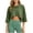 *Army Green, variant on VBVC Women's Cropped Crew Neck Sweatshirt , Ladies' 3/4 Sleeve Drop Shoulder Top , Casual Athletic Yoga Workout Shirt For Women,Army Green,S-2XL