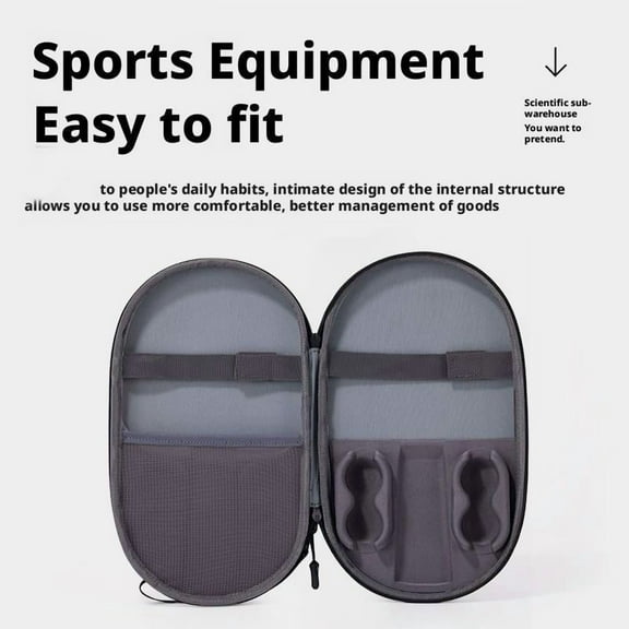 QHUDLV Table Tennis Paddle Case, Hard Dustproof Protective Portable Zippered Cover, Extra Padding for Enhanced Protection Fits Up to 1 Paddles