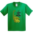 thumbnail image 3 of Inktastic I Love My Mom with Baby and Mommy Brontosaurus Youth T-Shirt, 3 of 5