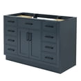 thumbnail image 4 of Ariel Hepburn 48 In. Single Sink Base Cabinet In Midnight Blue, 4 of 10
