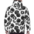 thumbnail image 7 of Salouo Hand Drawn Tomatoes Pattern Men's Fall Hoodie Sweatshirt,Sport Hoodie with Pockets for Men Pullover Casual Hooded Sweatshirt-X-Large, 7 of 7