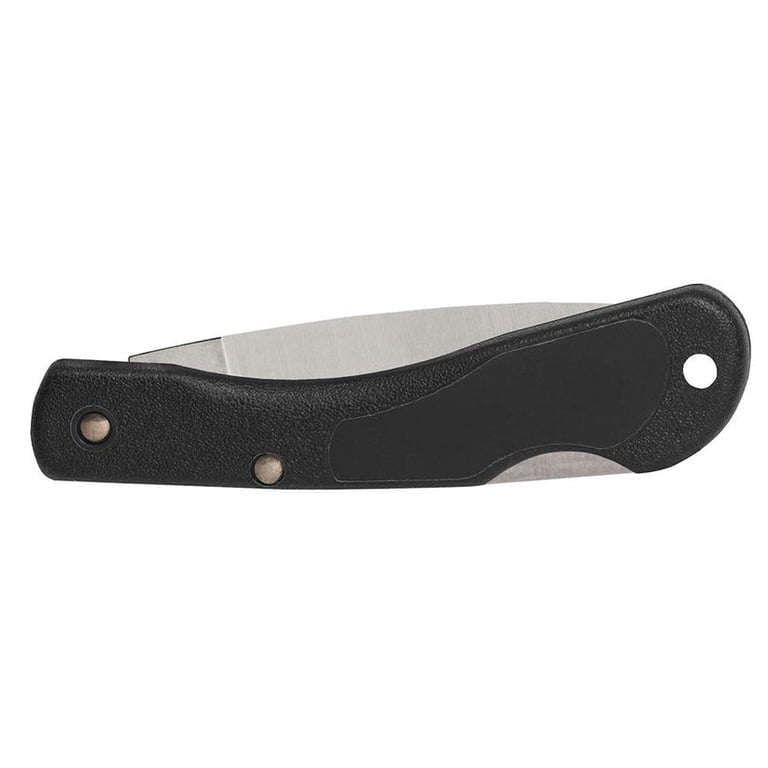 Case XX Black Zytel Mini Blackhorn Lockback Pocket Knife, Tru