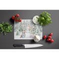 thumbnail image 3 of Corgi Blue Merle and Tan Points with Christmas Presents Glass Cutting Board Large 12 in x 15 in, 3 of 3