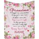 thumbnail image 1 of LHSHID Personalized Love Blanket Throw to our grandma Grandma blanket gift just hold it you'll feel our love moring noon and night Blanket, 1 of 4