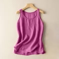 thumbnail image 2 of Womens Tank Tops Eyelet Loose Casual Summer Tops Crew Neck Basic Sleeveless Shirts Trendy 2026, 2 of 3