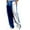 Blue, variant on Elvqul Sweatpants for Men with Pockets Straight Leg Tall Joggers Gray Elastic Waisted Mens Pants