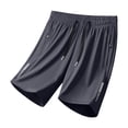 thumbnail image 3 of Miluxas Men's Hiking Shorts with Zipper Pockets Quick Dry Lightweight for Outdoor Fishing Dark Gray XXL(XXL), 3 of 8