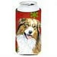 thumbnail image 2 of Australian Shepherd Red Green Snowflakes Christmas Tall Boy Hugger, 2 of 2