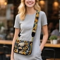 thumbnail image 2 of ZUXONGSY Highland Cow Sunflower Cow Print Shoulder Handbag for Women Trendy Crossbody Bag Small Satchel with Adjustable Wide Strap for Shopping Business, 2 of 7