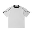 thumbnail image 2 of LYMAYTER Men's ‌Summer Short Sleeve Loose Fit Casual Tee Lightweight Comfort T-Shirt for S-3XL, 2 of 9
