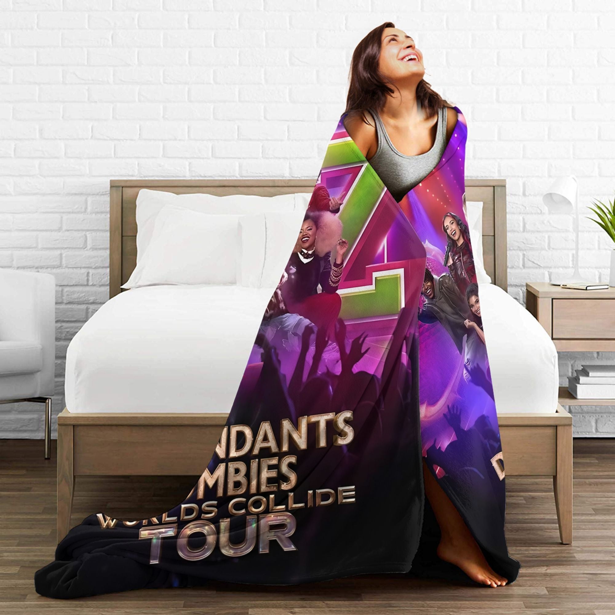 DESCENDANT TAPIS BLANKET ディセンダント ブランケット Amazon.com: Franco Kids Bedding Soft Plush Micro Raschel Throw, 46