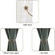 thumbnail image 3 of Magnetic Window Curtain Rope Holdbacks, 2 Pieces Simple And Elegant Sunflower Decorative Knitted Cord Drapery Holder Curtain Tieback Accessories For H, 3 of 5