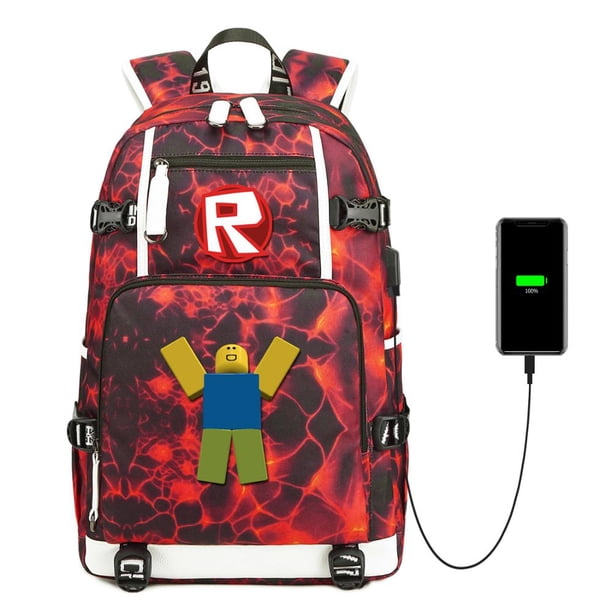 Mochila escolar de gran capacidad para hombre y mujer, morral de viaje para ordenador portátil, resistente al agua, con carga USB, a la moda