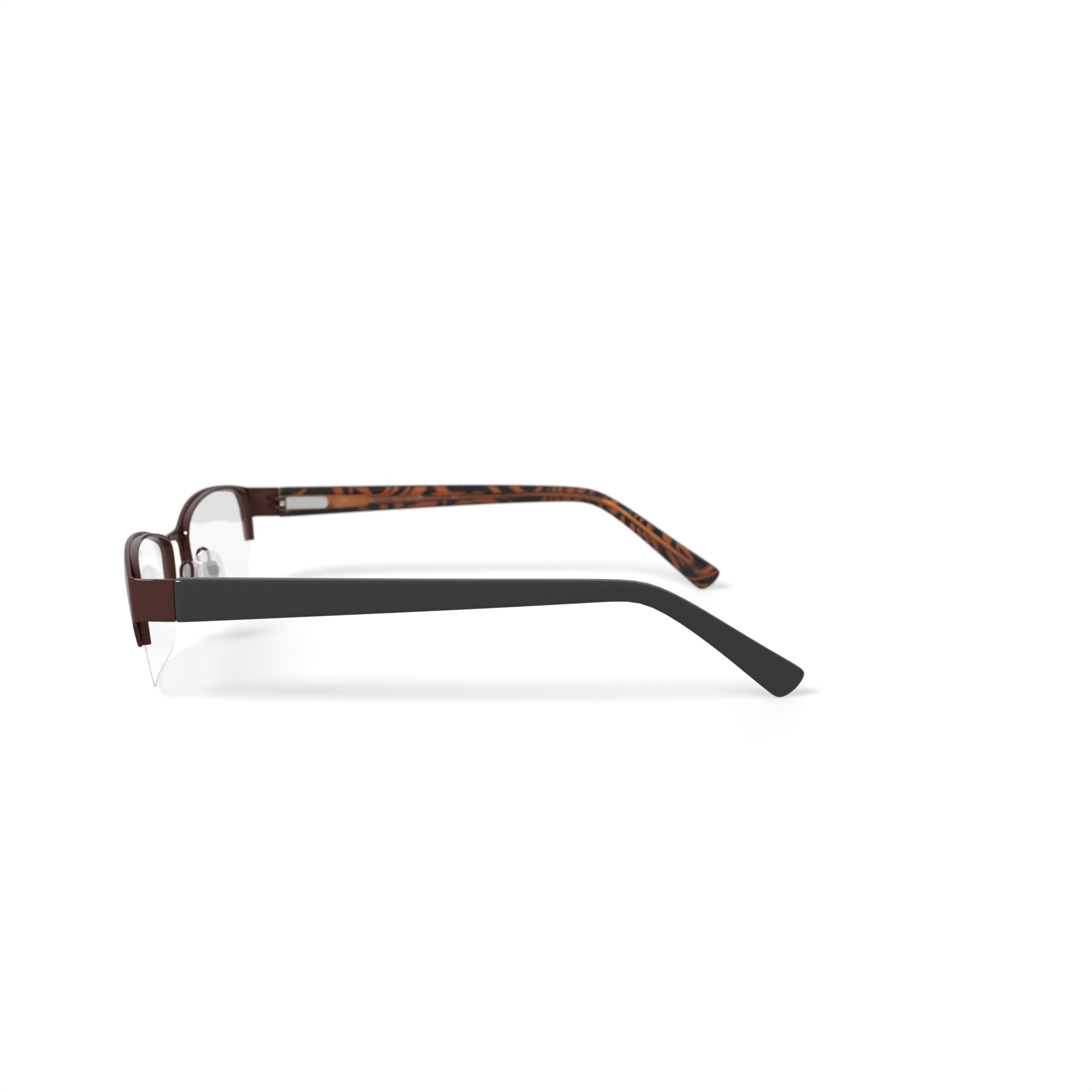 Tigress Women's TGS108 Prescription Eyeglasses with Case, Brown