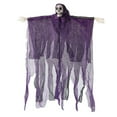 thumbnail image 2 of Dserhfy Halloween Hanging Skull Ghost Decoration Outdoor Creepy Grim Reapers Scary Flying Skeleton Ghost for Porch Yard Garden Tree Decor, 2 of 8