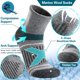 thumbnail image 2 of Calcetines de compresión EBMORE de lana merino para hombre, 6 pares, 2 of 7