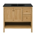 thumbnail image 5 of Swiss Madison SM-BV241MB Chateau 36" Free Standing Single Basin Vanity Set - Golden Oak /, 5 of 6