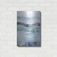 thumbnail image 3 of Luxe Metal Art 'White Out In Blue I' by Grace Popp, Metal Wall Art, 16"x24", 3 of 9