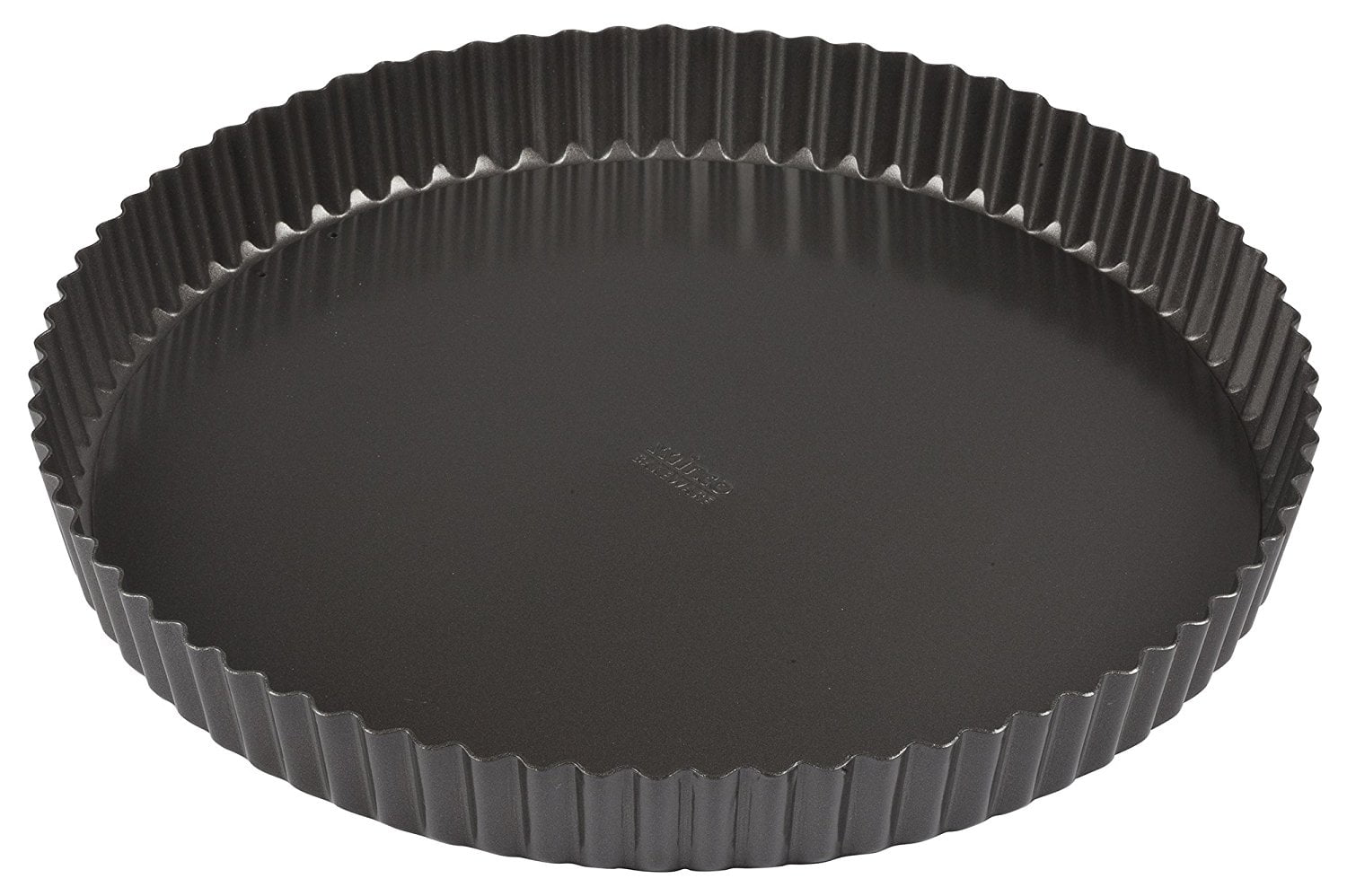 Winco FQP12 12" Nonstick Carbon Steel Quiche Pan
